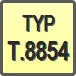 Piktogram - Typ: T.8854
